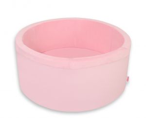 Suchy basen bez piłeczek - różowy